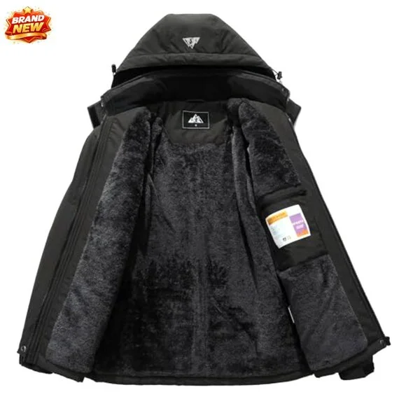 Waterproof Ski Snowboard Jacket Windproof Hooded Winter Coat - Picture 5 of 7